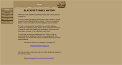 Desktop Screenshot of blackfeetgenealogy.com